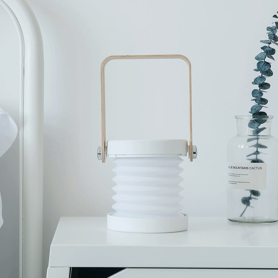 Foldable Touch Dimmable LED Reading Night Light, Rechargeable