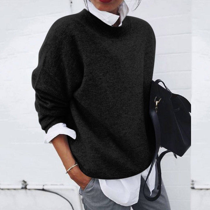 Women's Soft Fine Knit Jumper in Timeless Classic Style