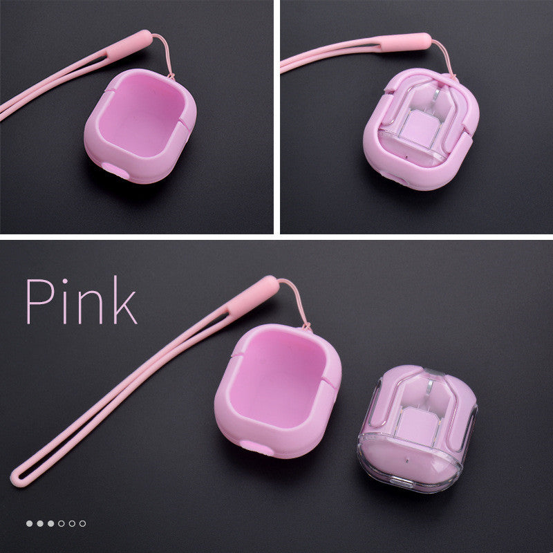 Mini Transparent Wireless Earbuds With LED Power Display