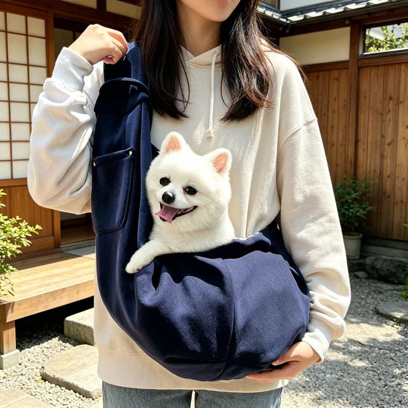 Soft Pet Carrier Crossbody Bag For Cats And Small Dogs