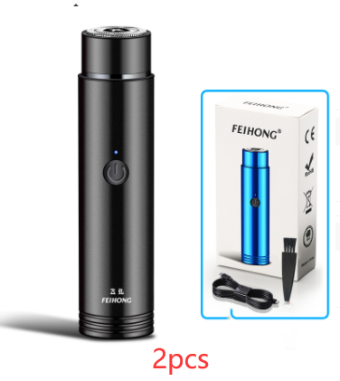 Mini Portable Electric Shaver, USB Rechargeable for Home and Car