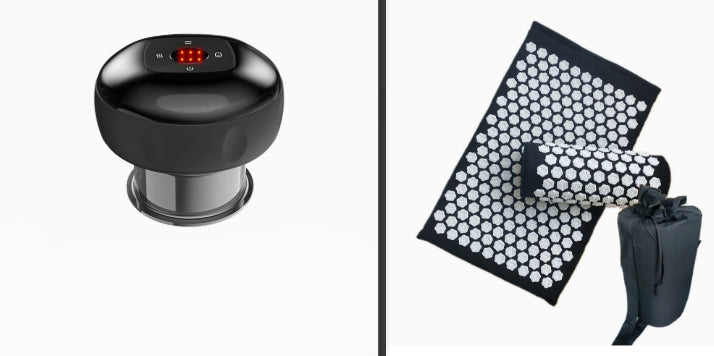 Electric Vacuum Cupping Body Massager With 12 Speeds, USB Charging