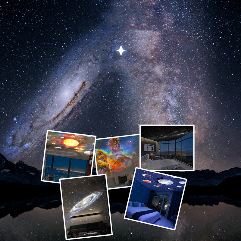 Galaxy Starry Sky Projector Night Light With 360 Degree Rotation