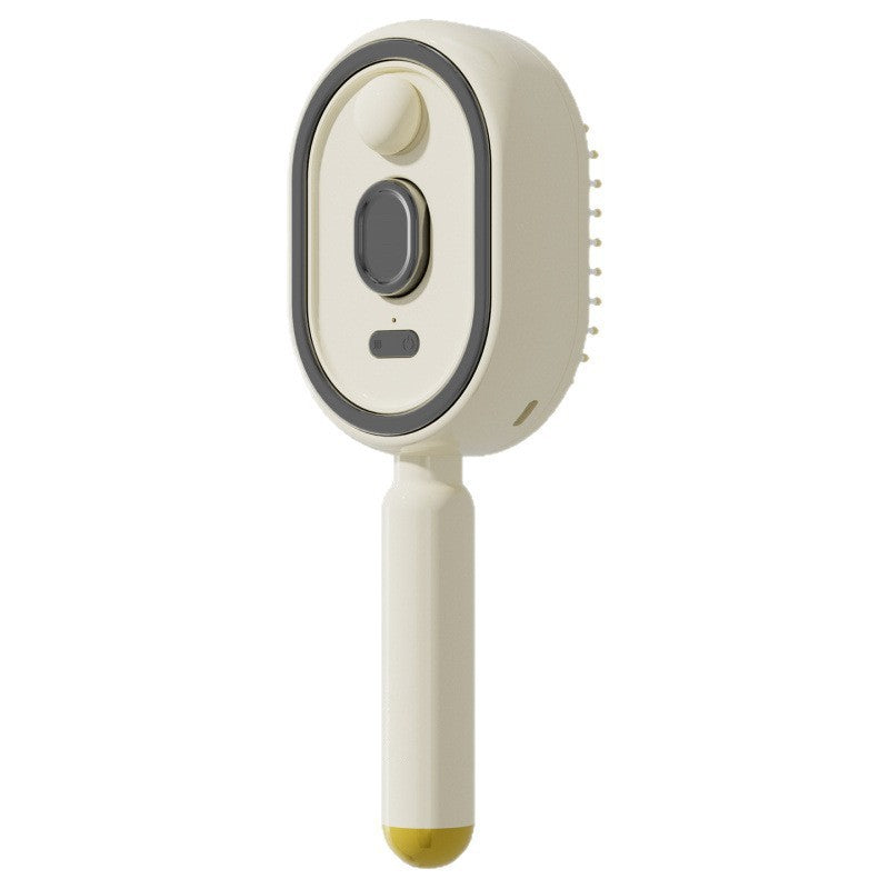 Electric Airbag Massage Comb With Mist Spray, Anti-Tangle