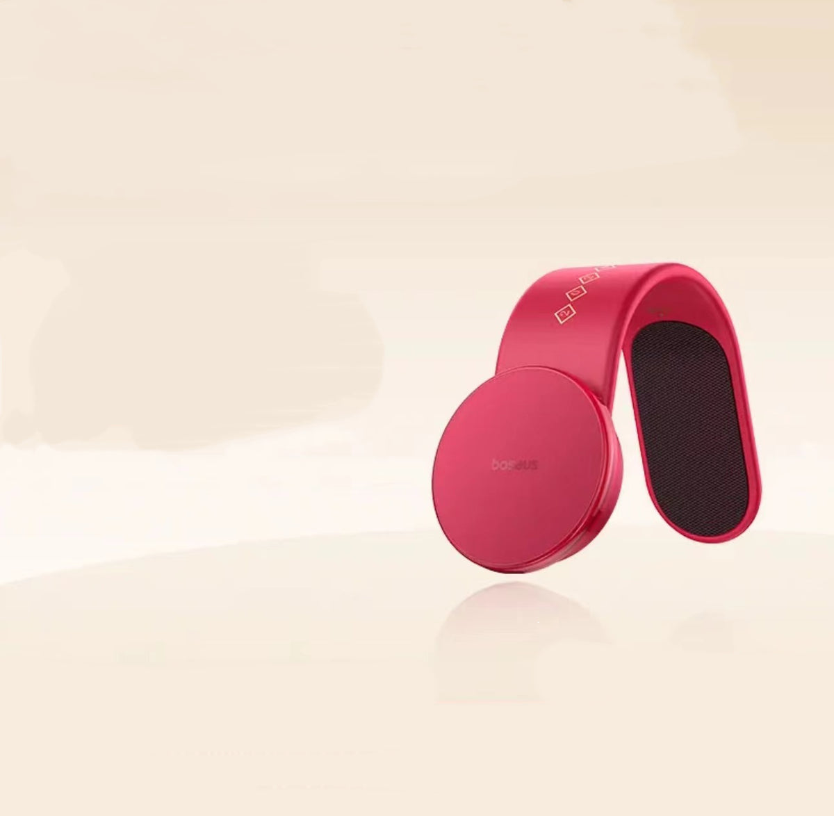 Magnetic Bendable Car Phone Holder With 15W Wireless Charging