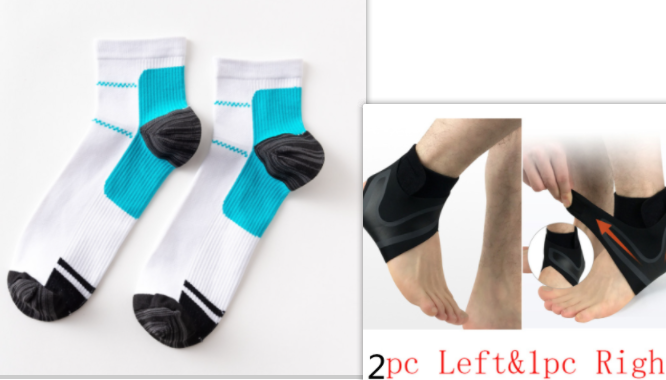 Adjustable Ankle Support Sleeve For Running, Gym And Sports