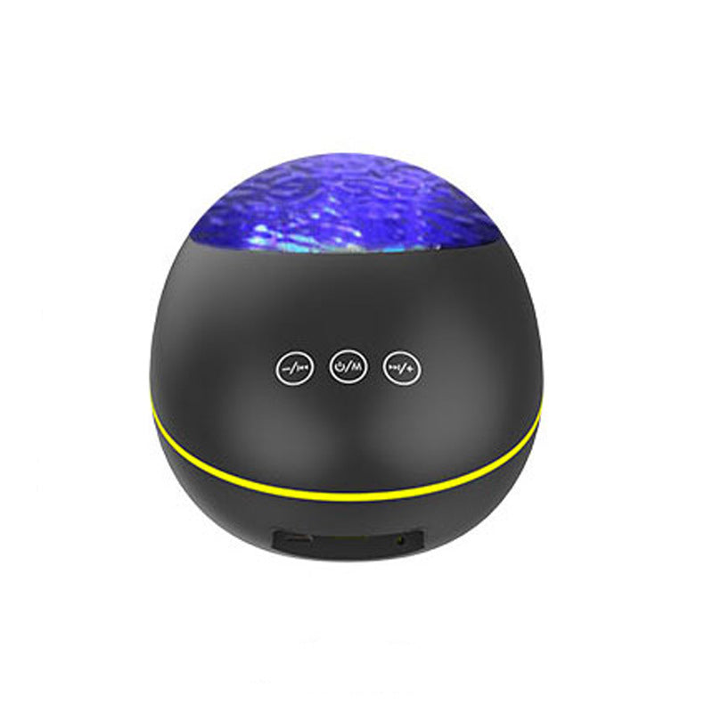 USB Music Player LED Night Light with Starry Sky Projection