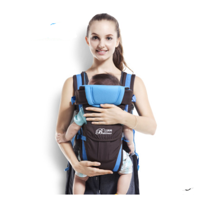 Double Shoulder Baby Carrier With Hip Seat For Parents