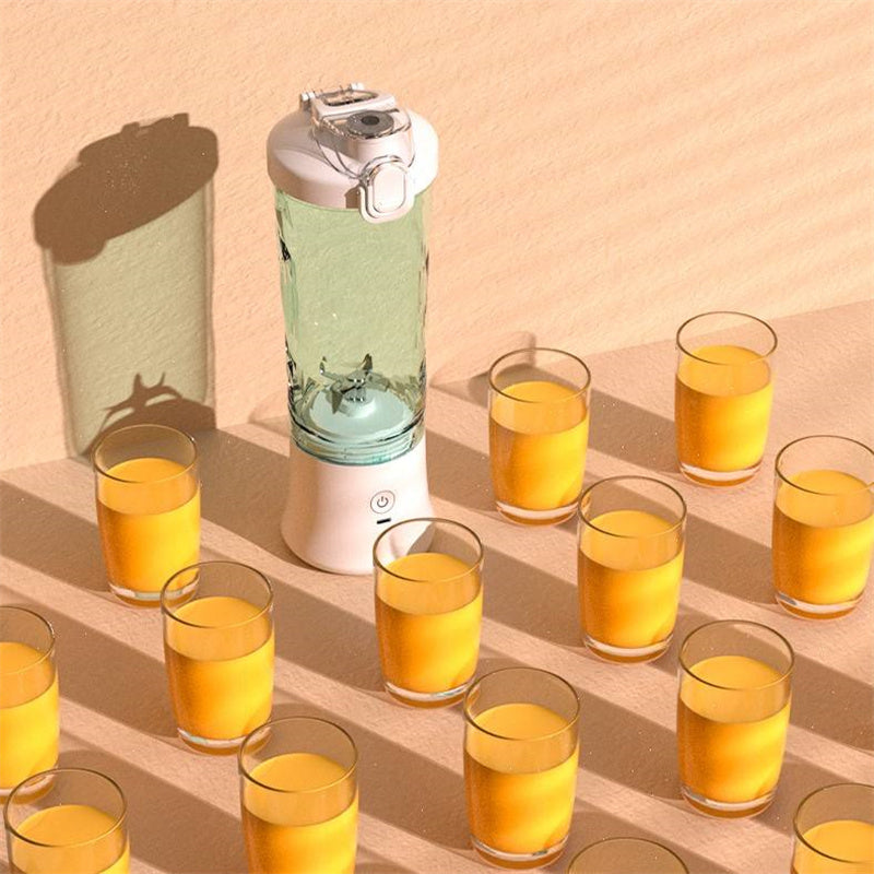 Portable Personal Blender With 6 Blades For Shakes And Smoothies