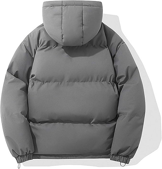 Women's Warm Hooded Winter Jacket with Classic Design