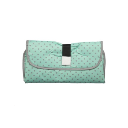 Portable Waterproof Diaper Changing Pad Clutch for Newborns, Foldable Mat