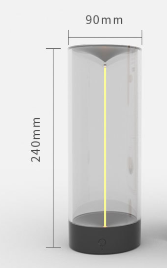 Rechargeable LED Camping Light With Touch Control And Dimming