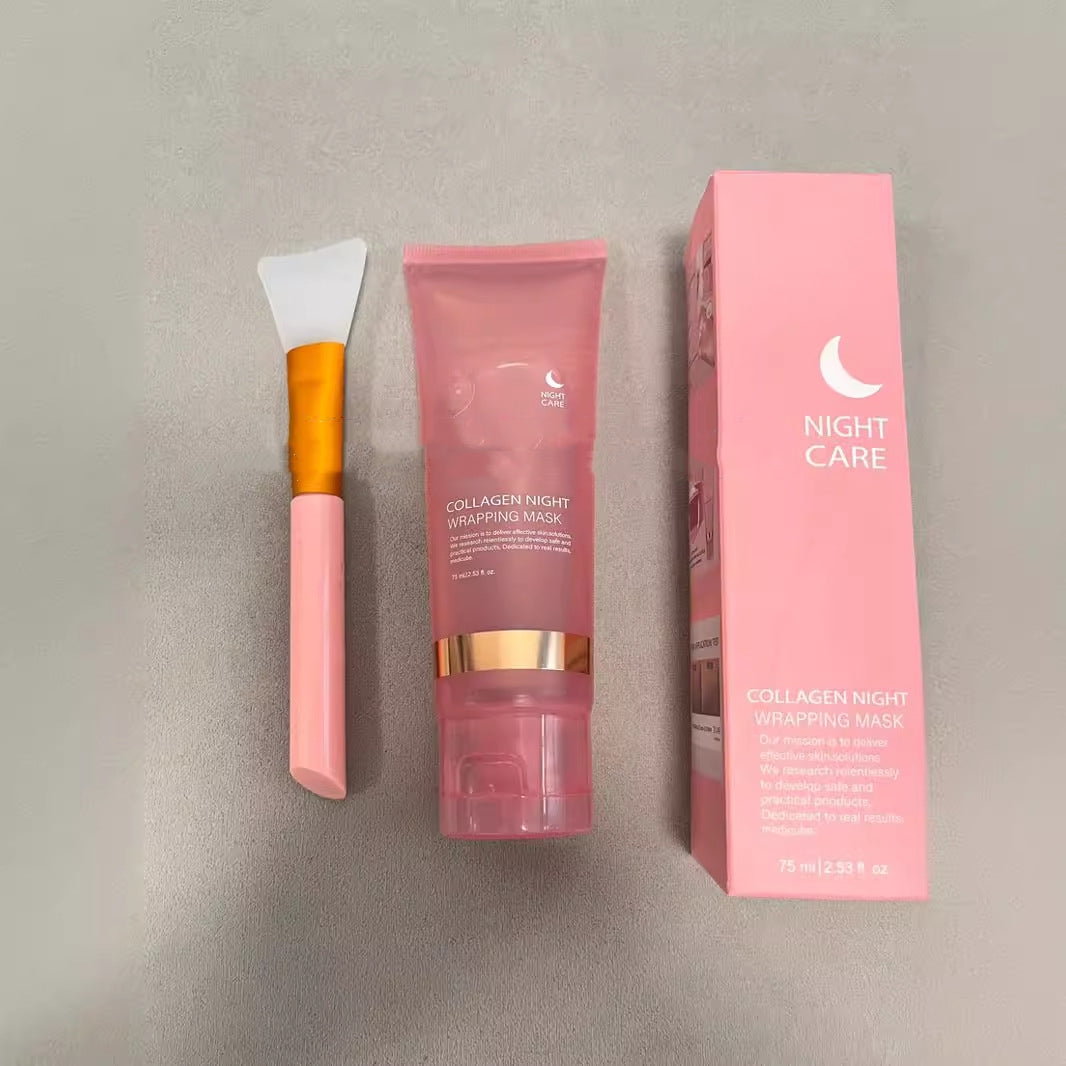 Collagen Tear-Off Night Face Mask For A Smooth, Hydrated Look