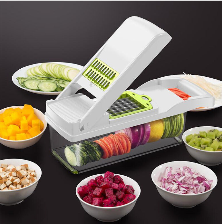Multifunctional Vegetable Cutter and Spiraliser for Home Kitchens