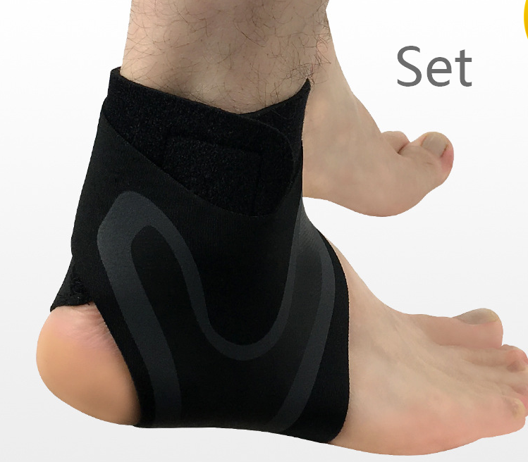 Adjustable Ankle Support Sleeve For Running, Gym And Sports
