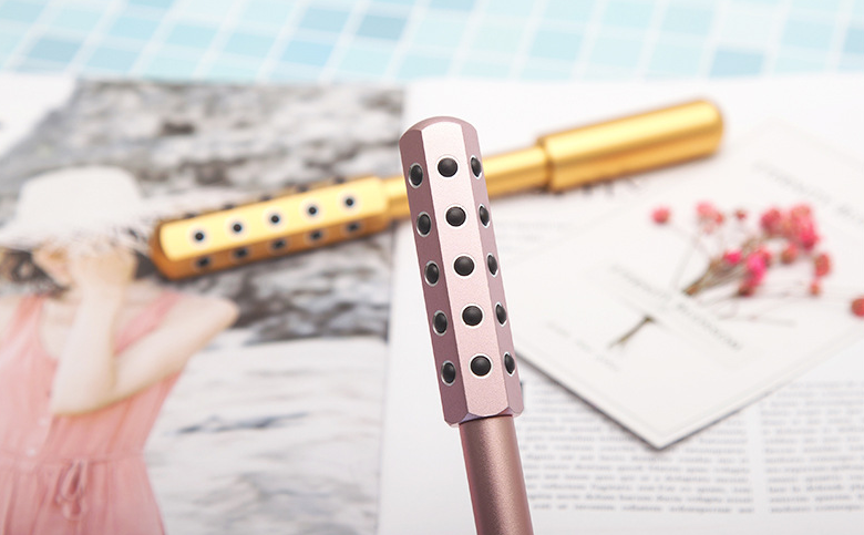 Germanium Facial Roller Beauty Stick with Massage Grains in Ten Styles