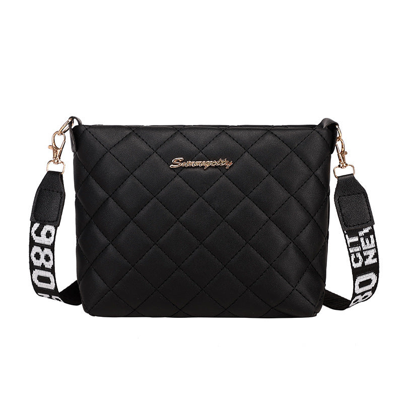 Small Embroidered Chain Crossbody Bag for Women