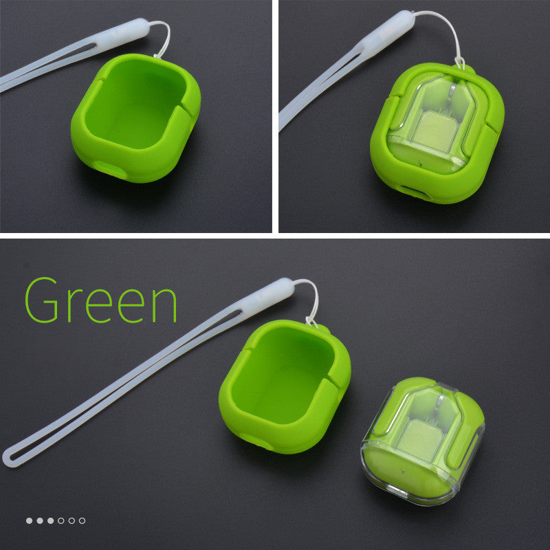 Mini Transparent Wireless Earbuds With LED Power Display