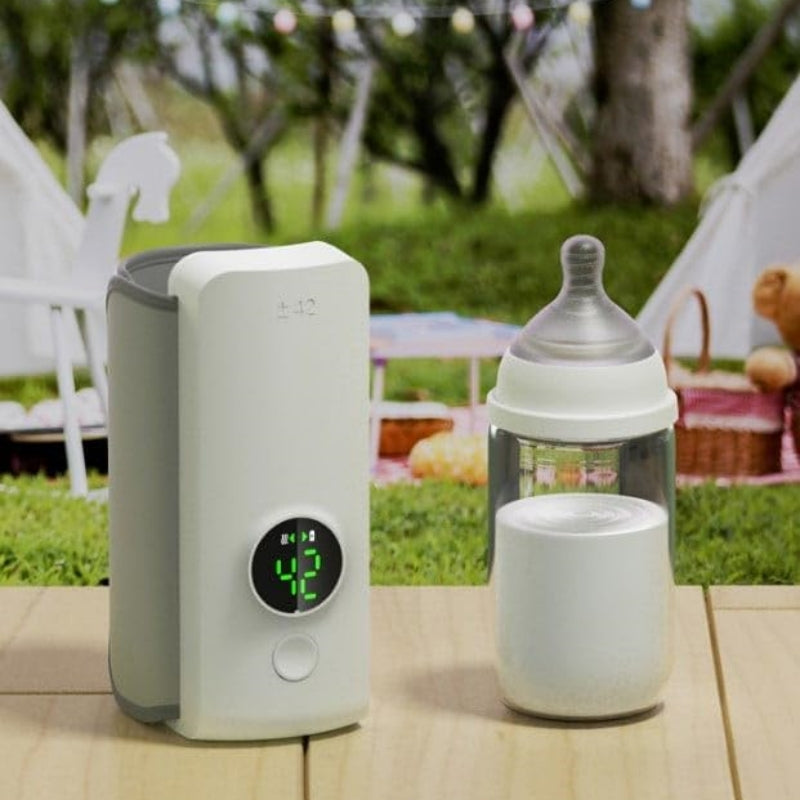 Portable Wireless Baby Bottle Warmer Bag, USB Rechargeable