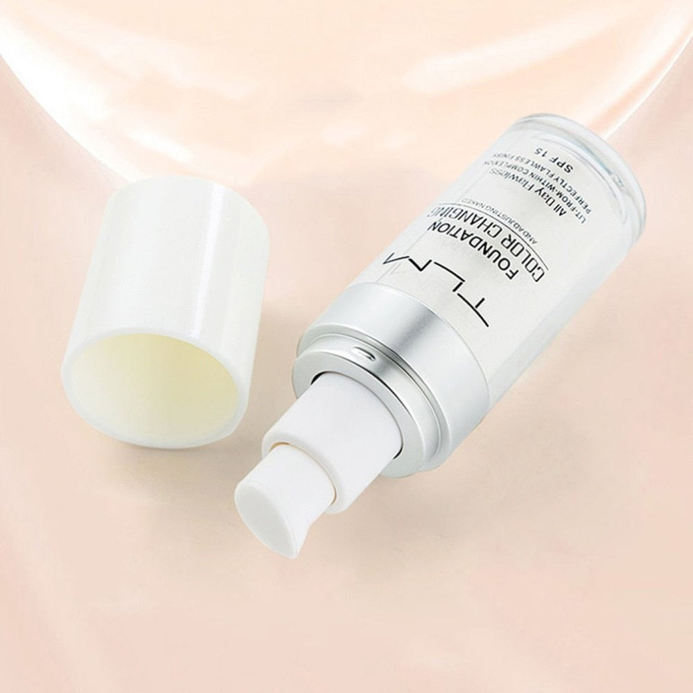 Colour-Changing Liquid Foundation and Concealer Makeup Set