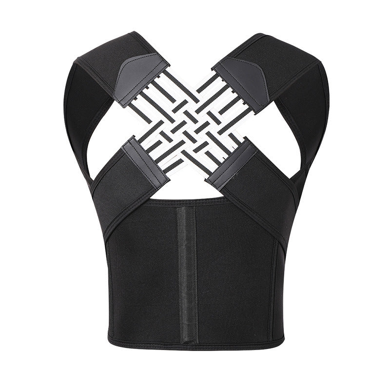 Unisex Chest Lift Posture Brace, Adjustable Back Support Strap