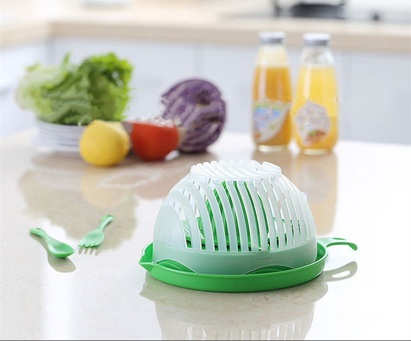Creative Salad Cutter for Fruit and Vegetables, Easy Kitchen Prep