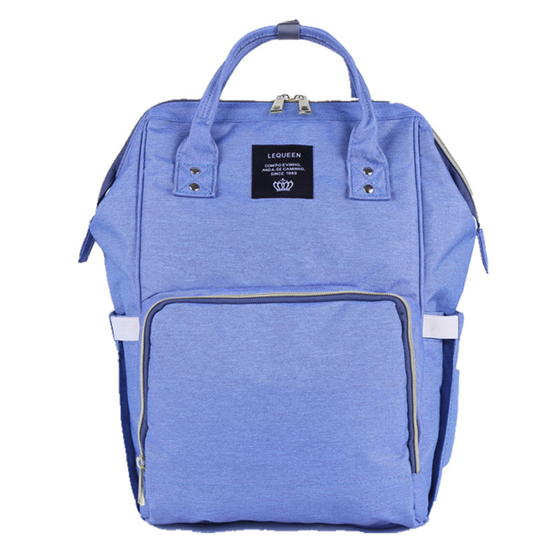 Large Capacity Mummy Nappy Bag with Bottle Pockets