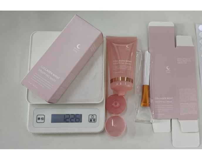 Collagen Tear-Off Night Face Mask For A Smooth, Hydrated Look