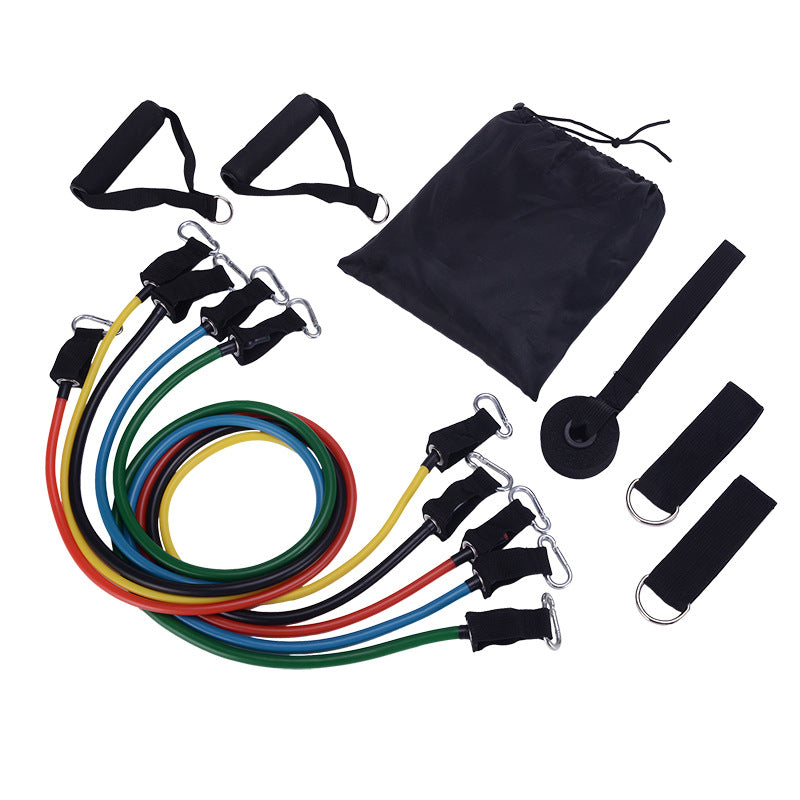 Portable Fitness Resistance Rally Band Set for Home Workouts
