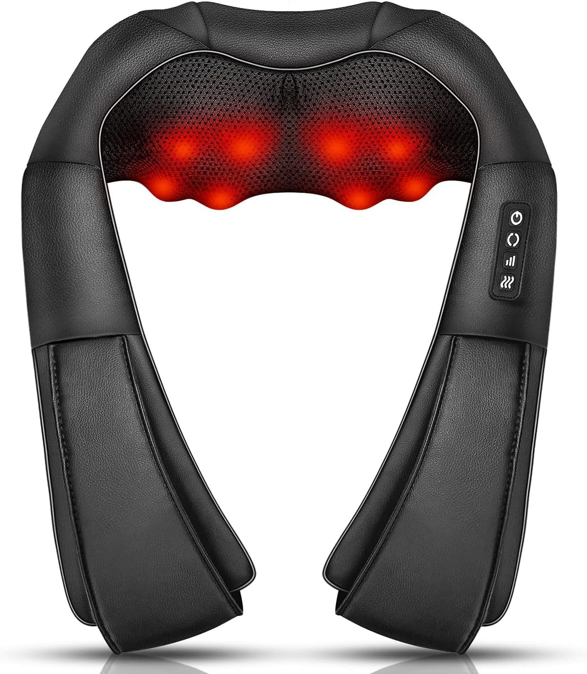 Electric Shiatsu Neck and Shoulder Massager With Heat