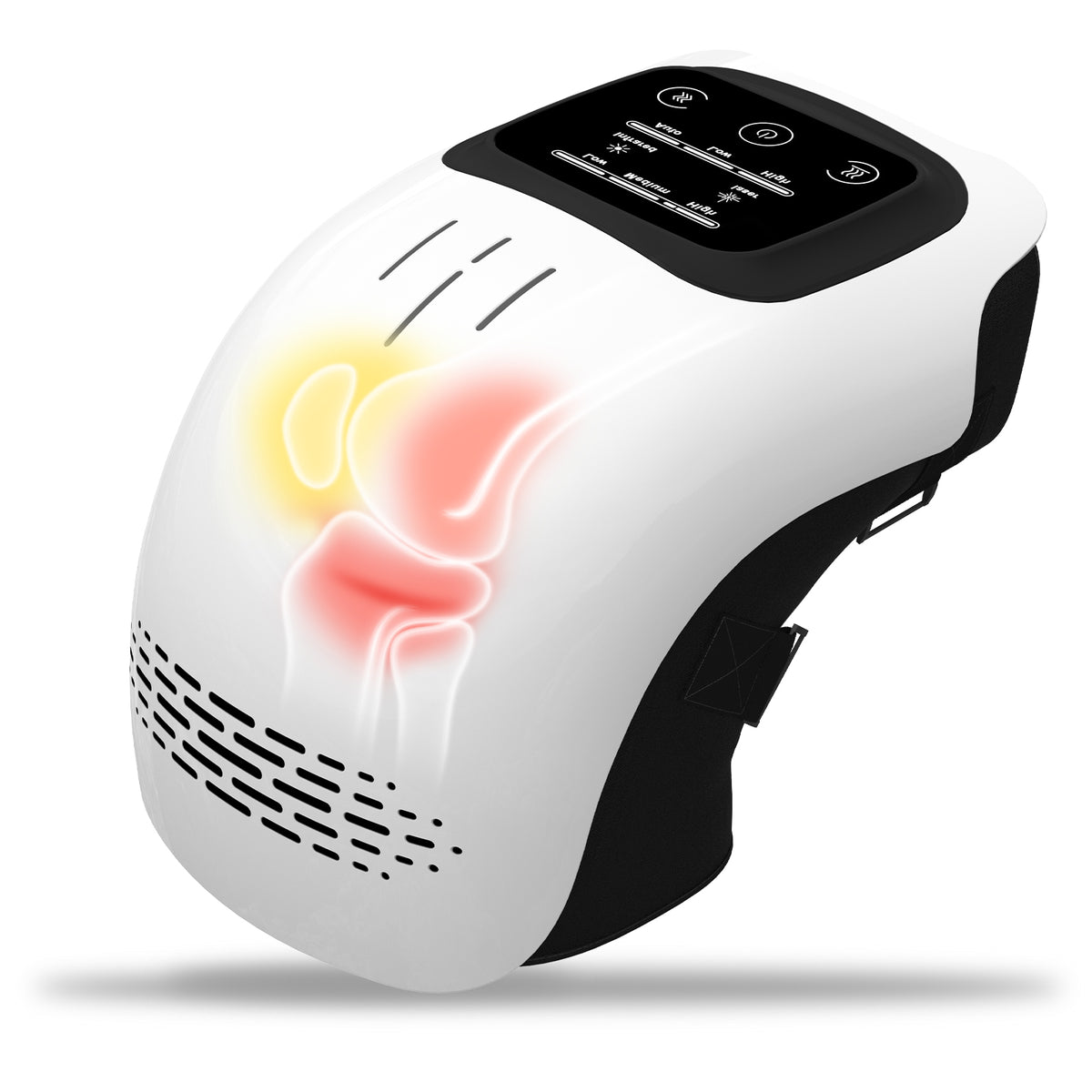Heated Knee Massager With Vibration, Rechargeable Home Wrap