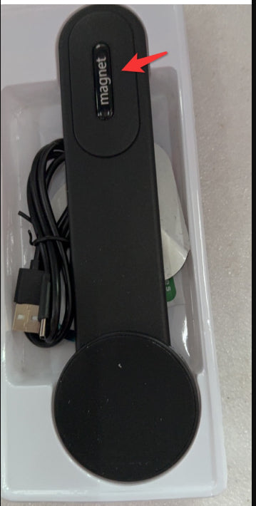 Magnetic Bendable Car Phone Holder With 15W Wireless Charging