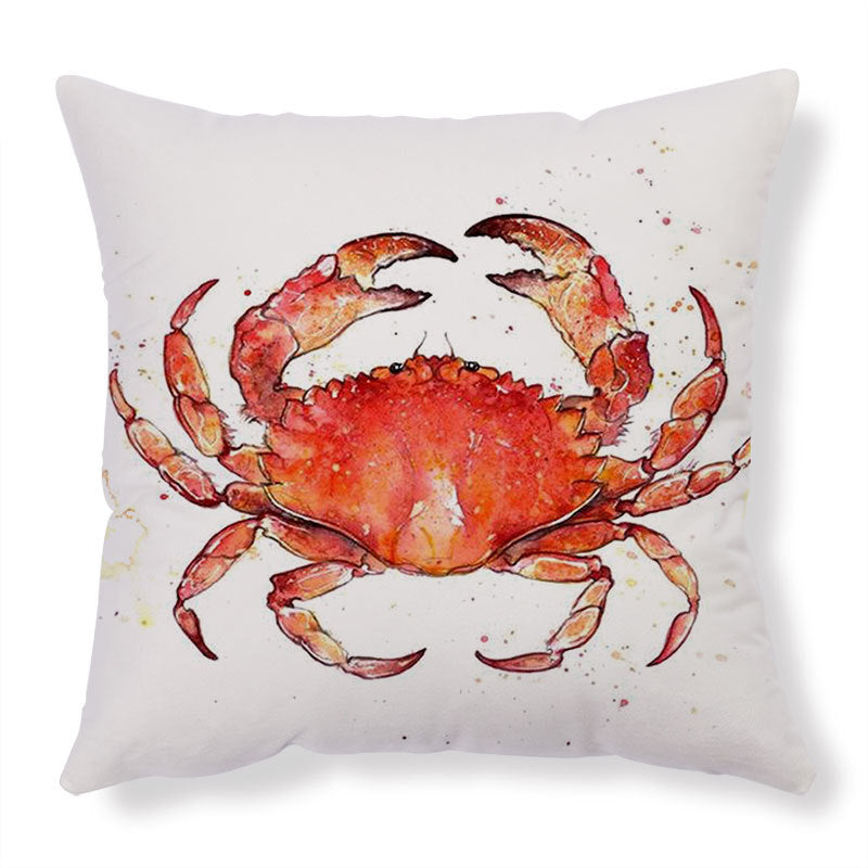 Sea Turtle Print Cushion Cover, Soft Throw Pillow Case