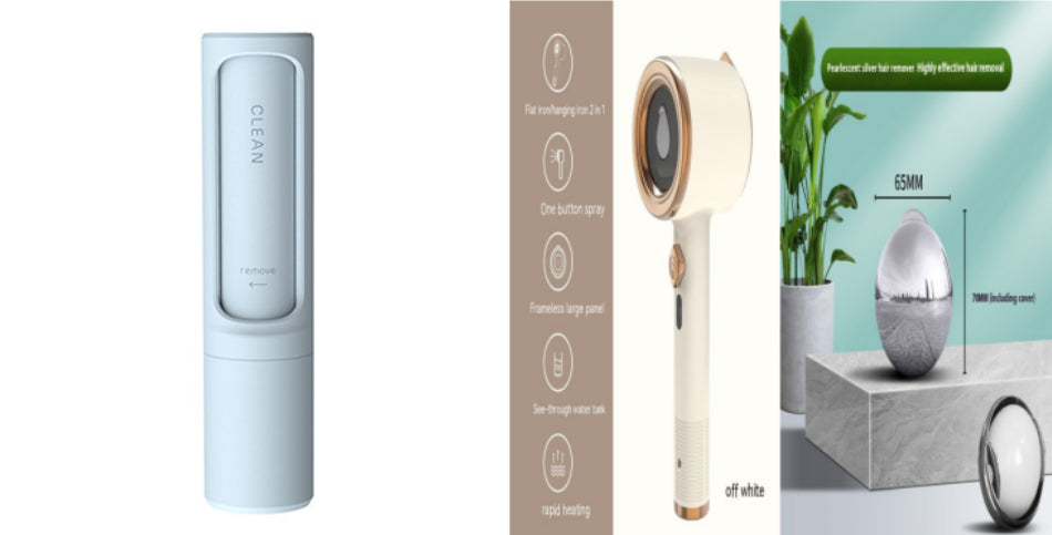 Mini Portable Handheld Garment Steamer, 33W Travel Iron