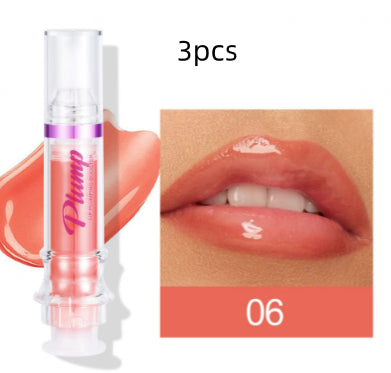 Glossy Tube Lip Gloss, Rich Colour Mirror Finish Liquid