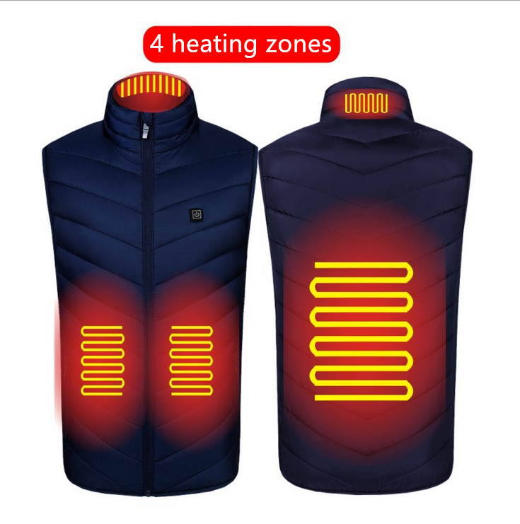 Washable USB Heated Vest, Electric Winter Body Warmer