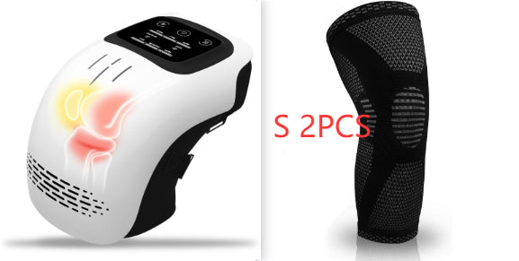 Heated Knee Massager With Vibration, Rechargeable Home Wrap