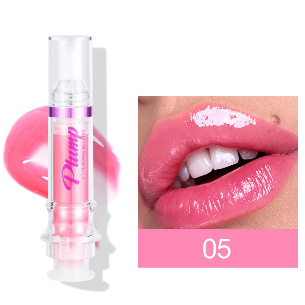 Glossy Tube Lip Gloss, Rich Colour Mirror Finish Liquid