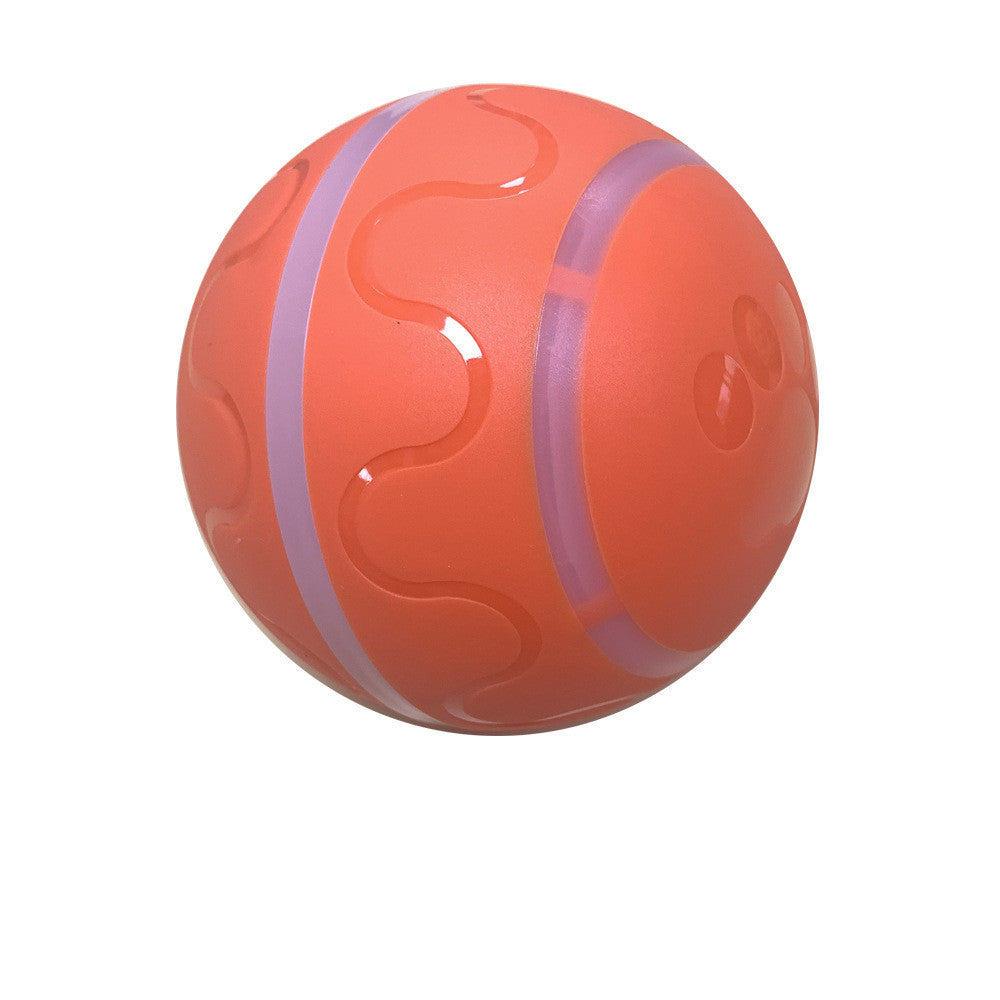 USB Rechargeable Smart Cat Ball Toy, Self-Rotating Interactive Play