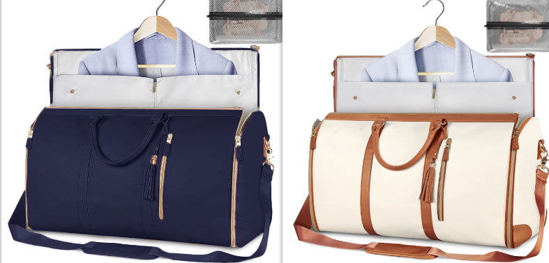 Large Capacity Foldable Travel Duffle Bag, Waterproof Tote