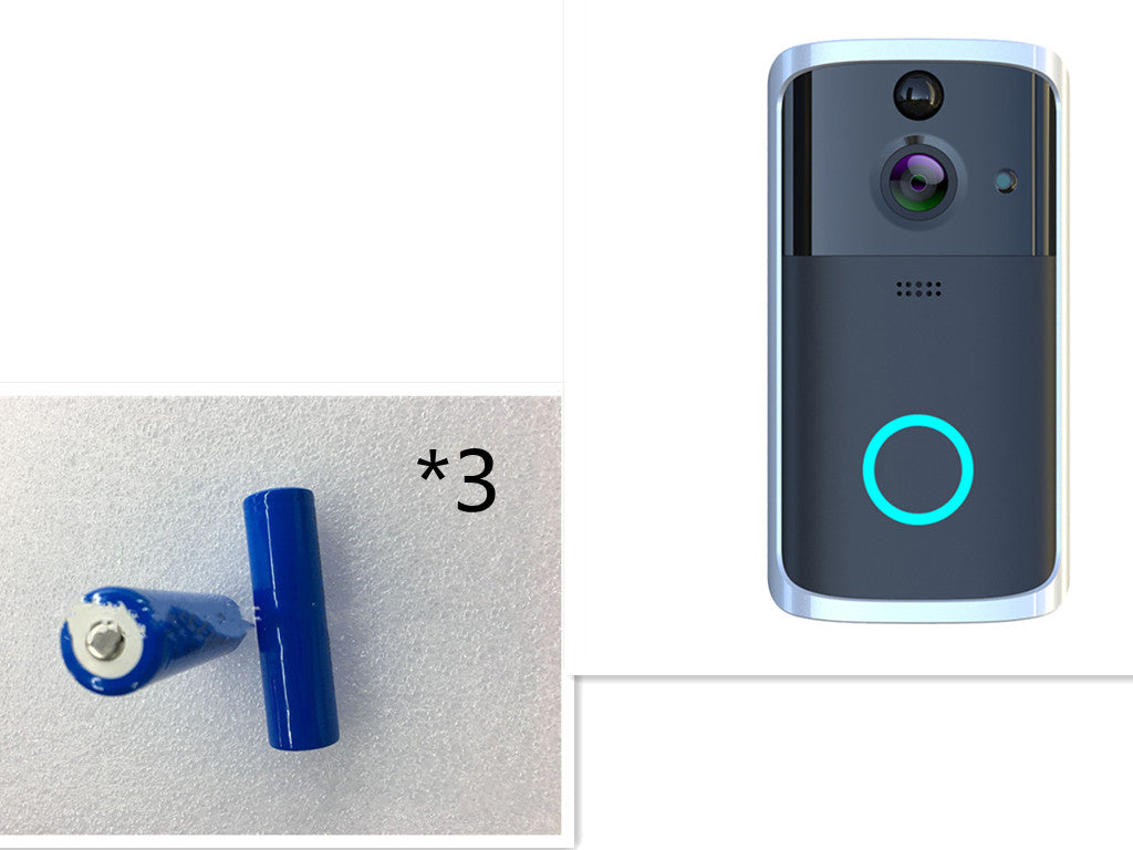 WiFi Video Doorbell Camera with Two-Way Audio and App Alerts
