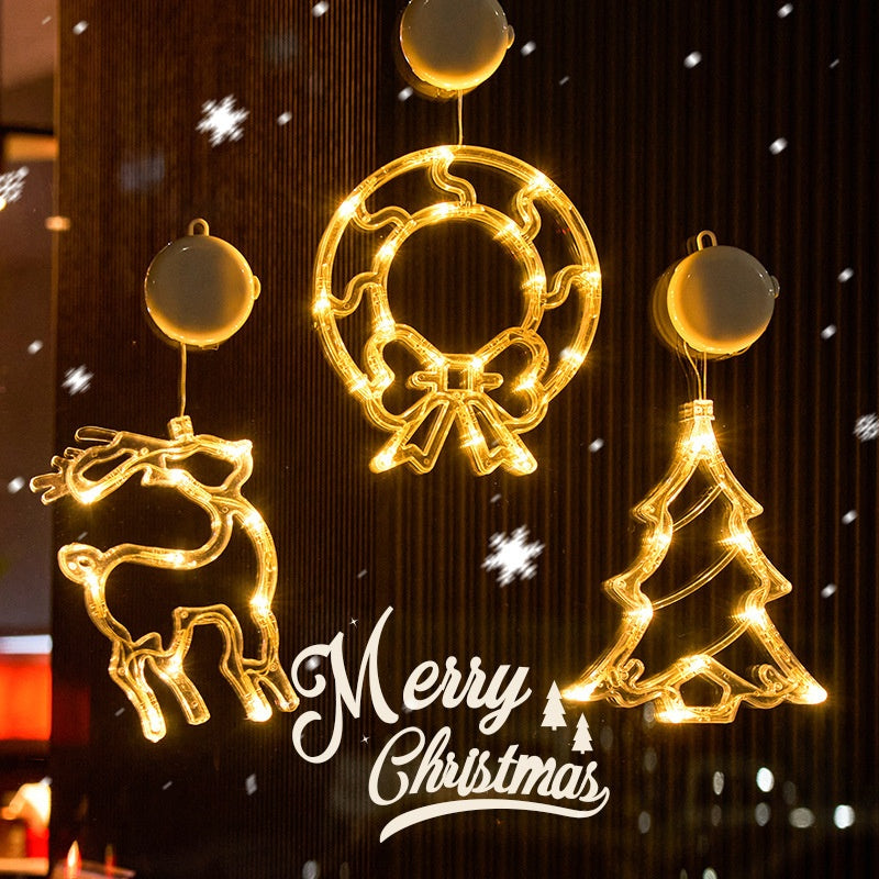 Christmas LED Atmosphere Decorative Lights in Festive Shapes