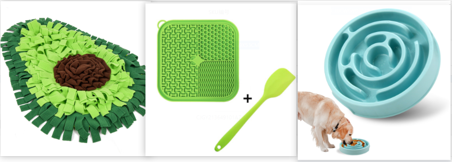 Dog Sniffing Mat, Interactive Snack Feeding Puzzle Toy
