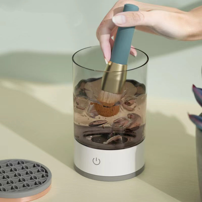 Electric Makeup Brush Cleaner With USB Charging, Automatic Spin