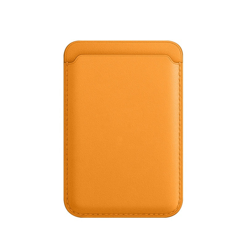 Magnetic Leather Card Holder Wallet Case for Phones in 18 Colours