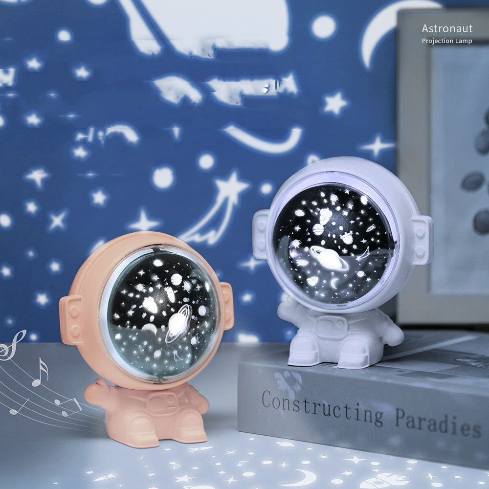 Galaxy Star Projector Astronaut Night Light for Kids Rooms