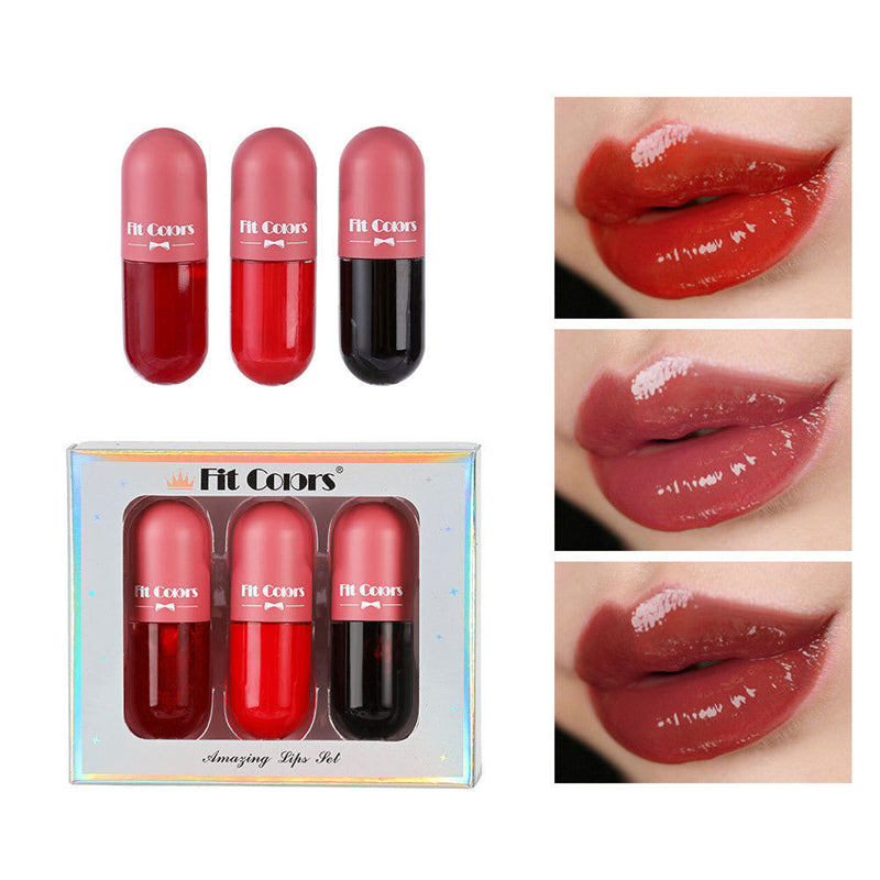 Day and Night Lip Plumper Oil Gloss for Soft, Glossy Lips