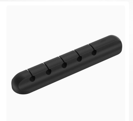 Silicone Desk Cable Organiser With 3, 5 Or 7 Cable Slots