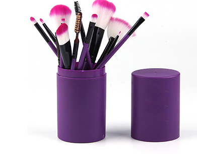 12-Piece Makeup Brush Set for Blush, Eyeshadow and Highlighter