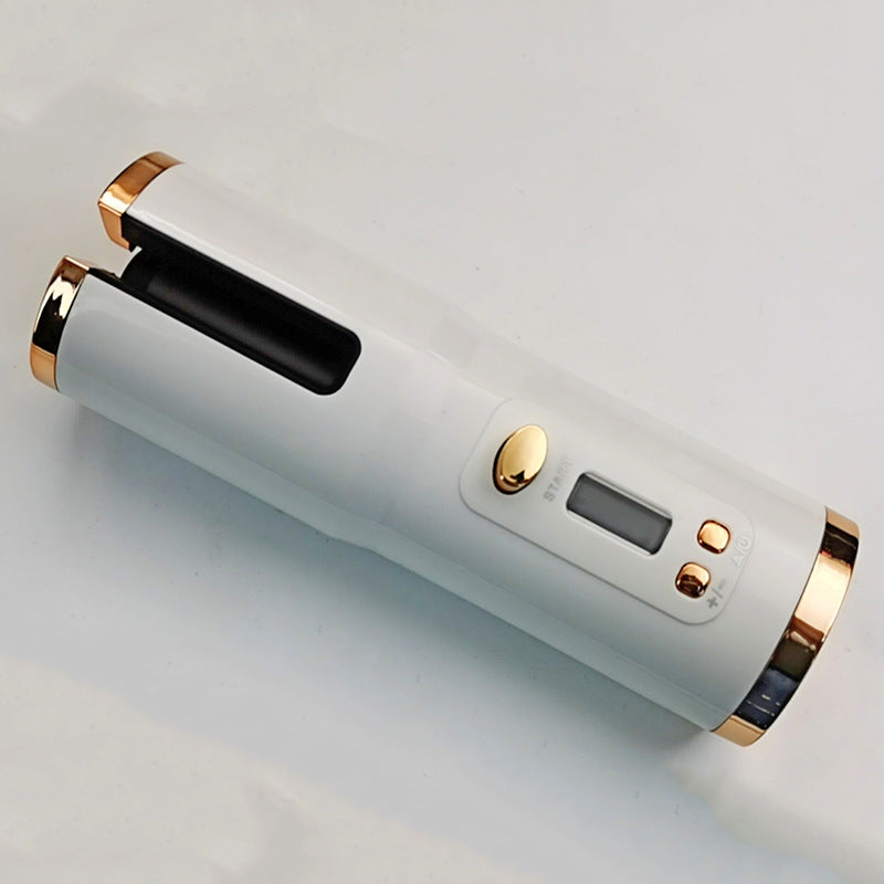 Cordless Automatic Hair Curler, Wireless Rotating Curling Iron
